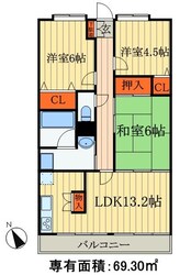 グランリーブルの物件間取画像